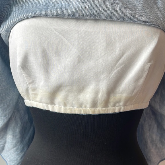 Milly Denim Rie Back Top - Picture 8 of 13